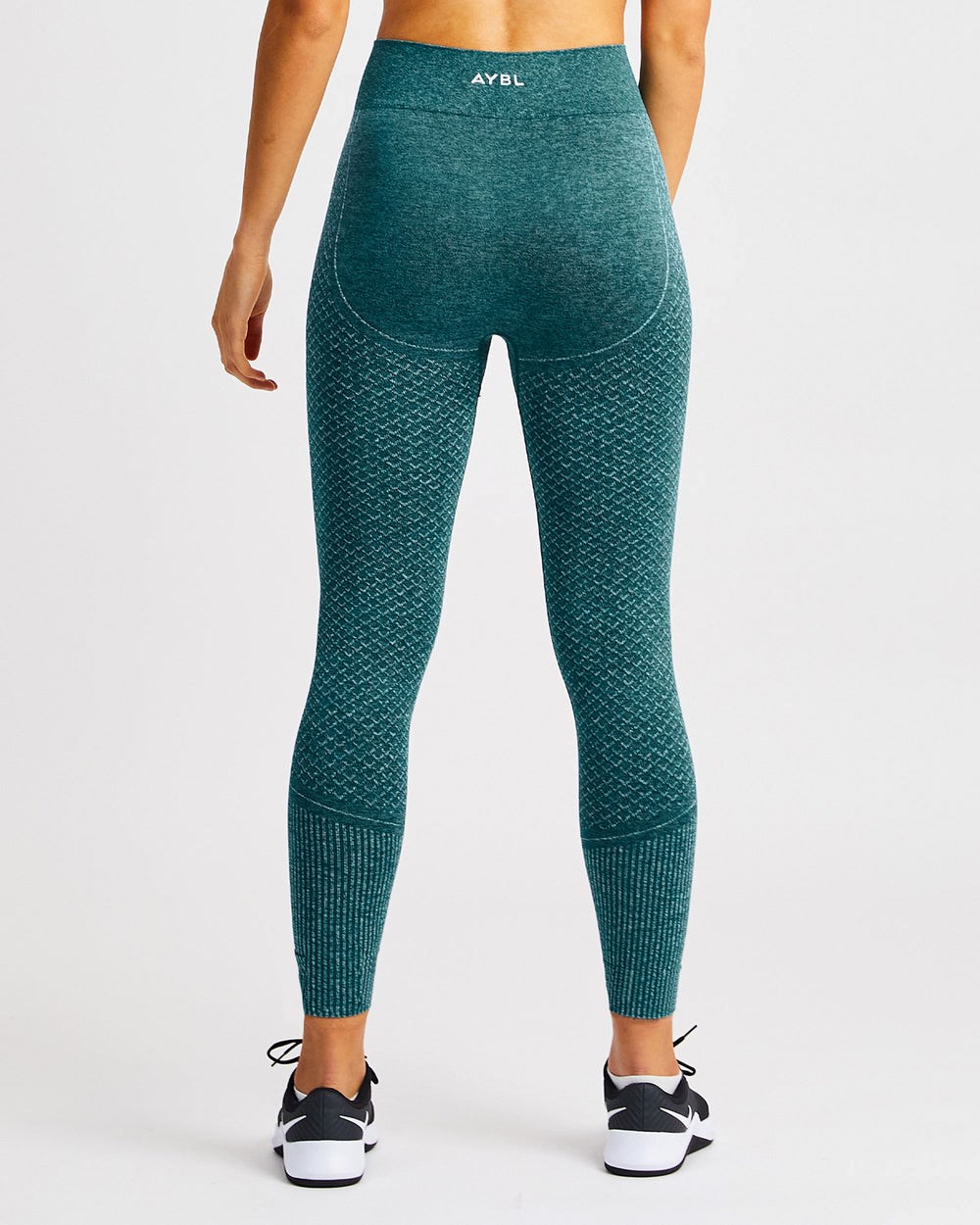 AYBL Impact Seamless Leggings Zelene | 12QRMDHWB