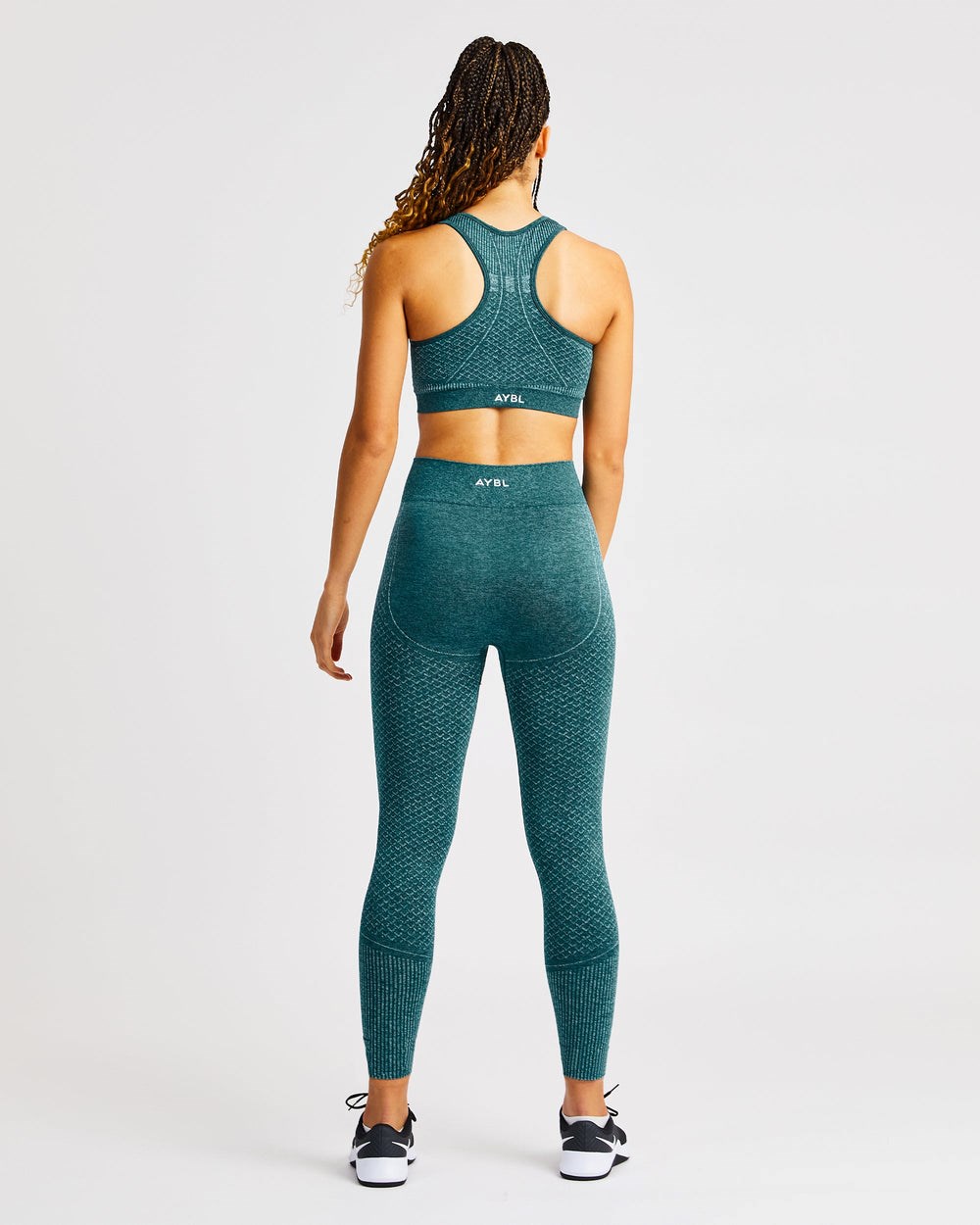 AYBL Impact Seamless Leggings Zelene | 12QRMDHWB