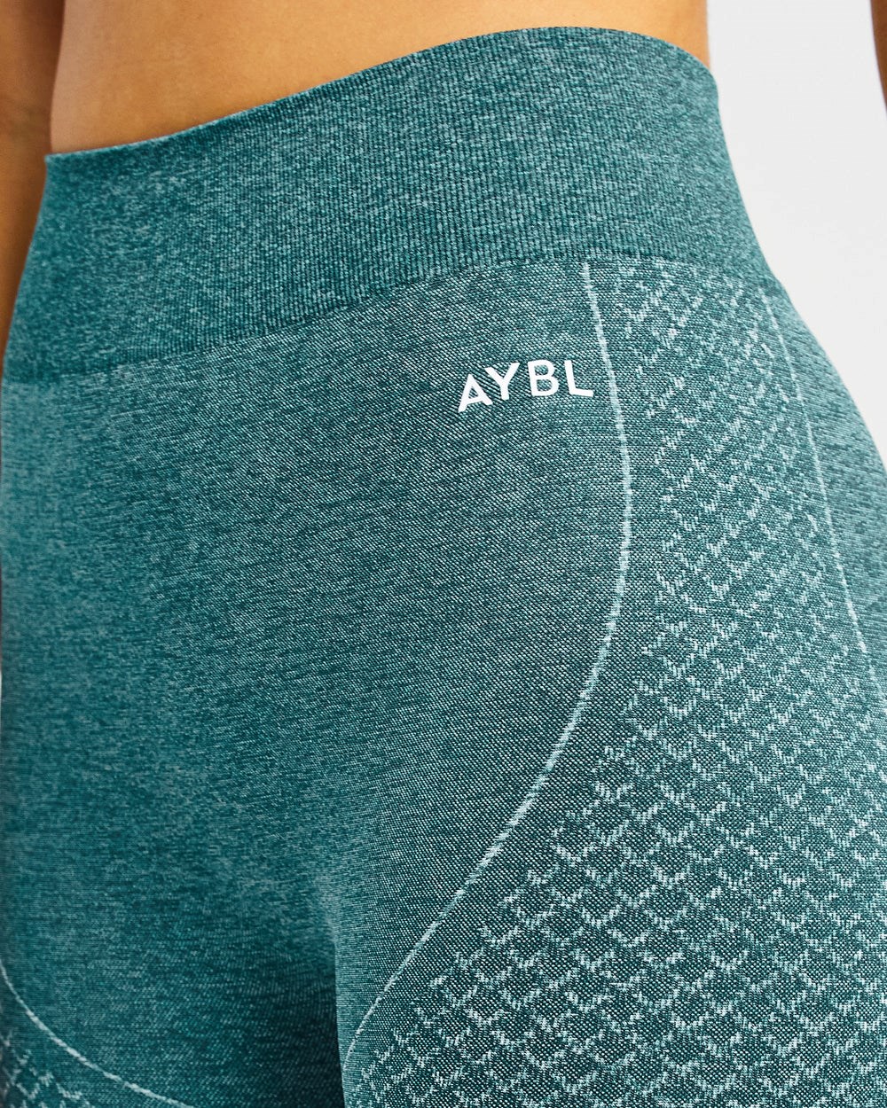 AYBL Impact Seamless Leggings Zelene | 12QRMDHWB