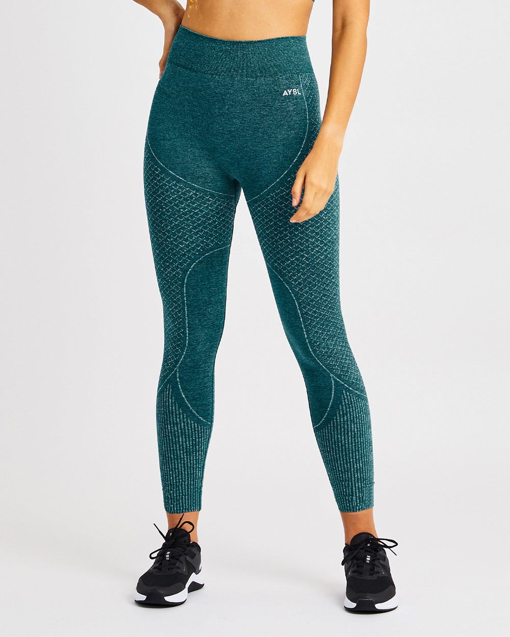 AYBL Impact Seamless Leggings Zelene | 12QRMDHWB