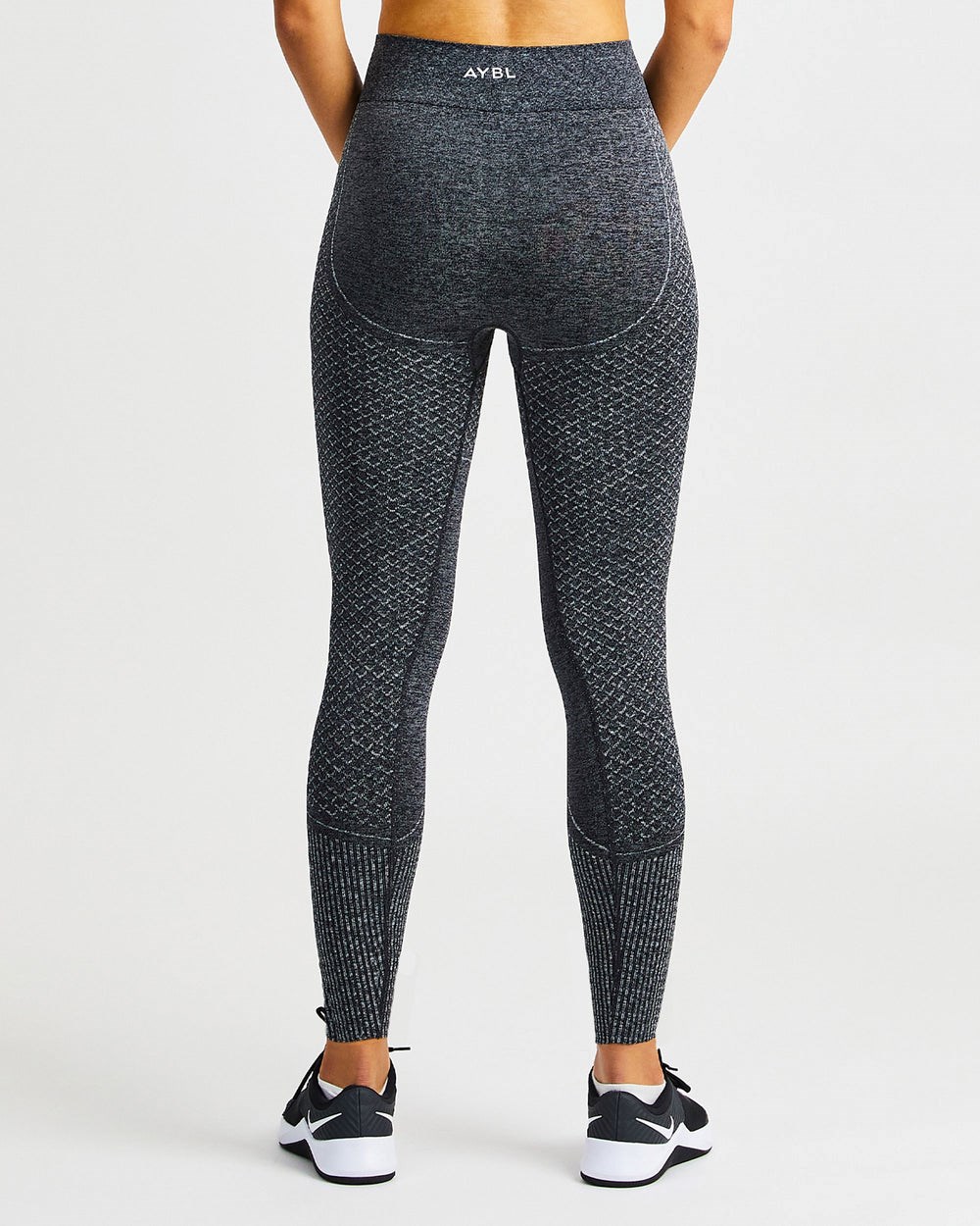 AYBL Impact Seamless Leggings Čierne | 52TASGWXU