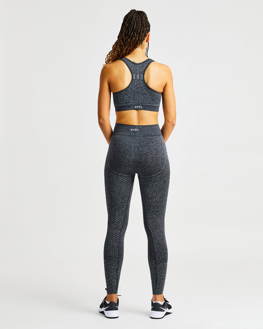 AYBL Impact Seamless Leggings Čierne | 52TASGWXU