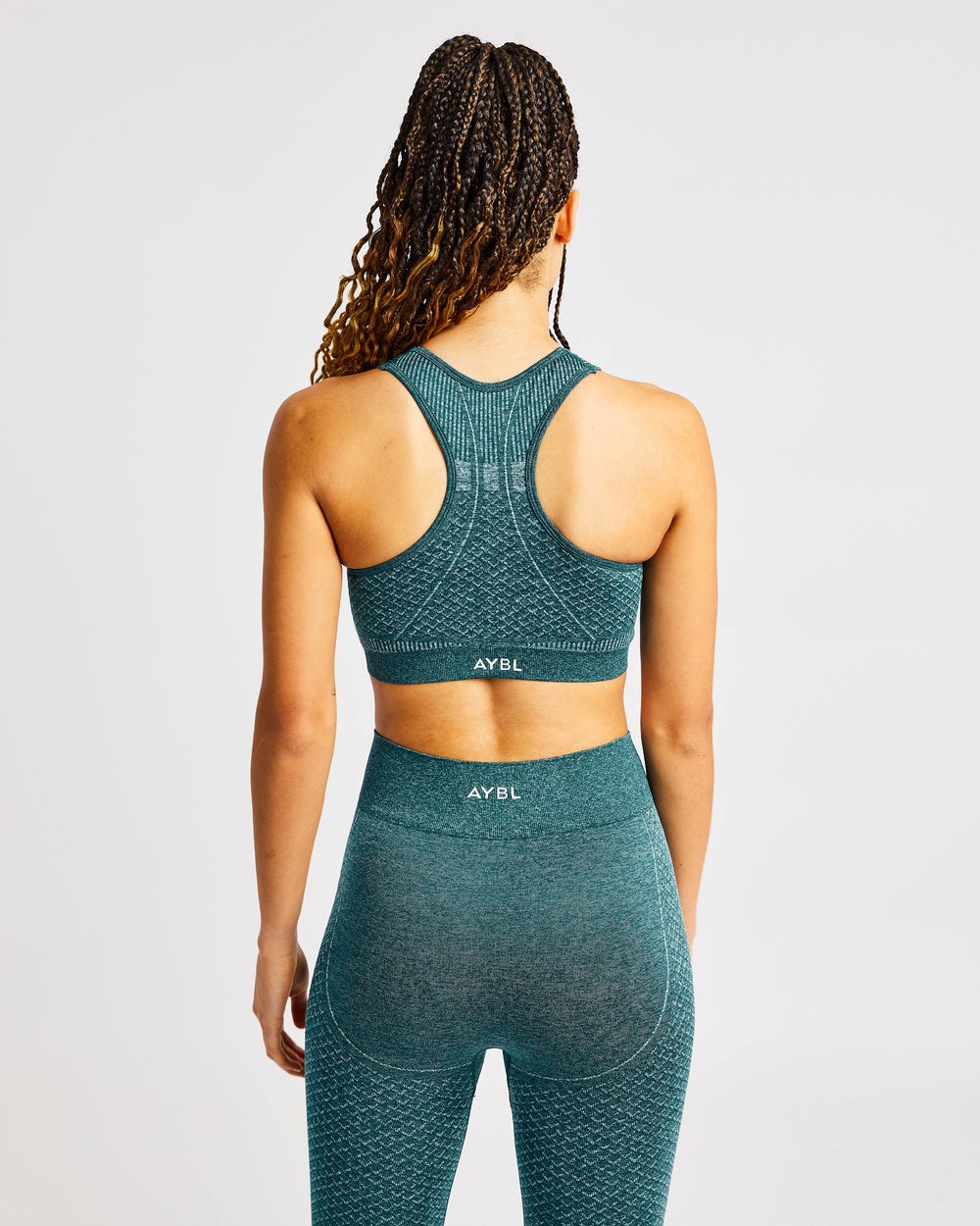 AYBL Impact Seamless Sports Bra Zelene | 54LKEFRTQ