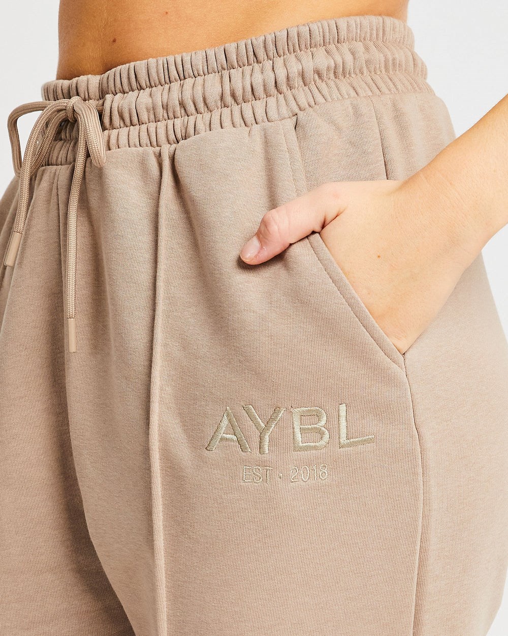 AYBL Luxe Joggers Mocha | 46JFEZNDU