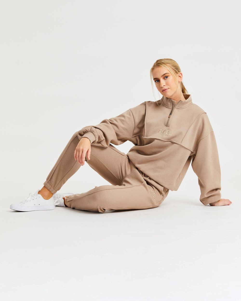 AYBL Luxe Joggers Mocha | 46JFEZNDU