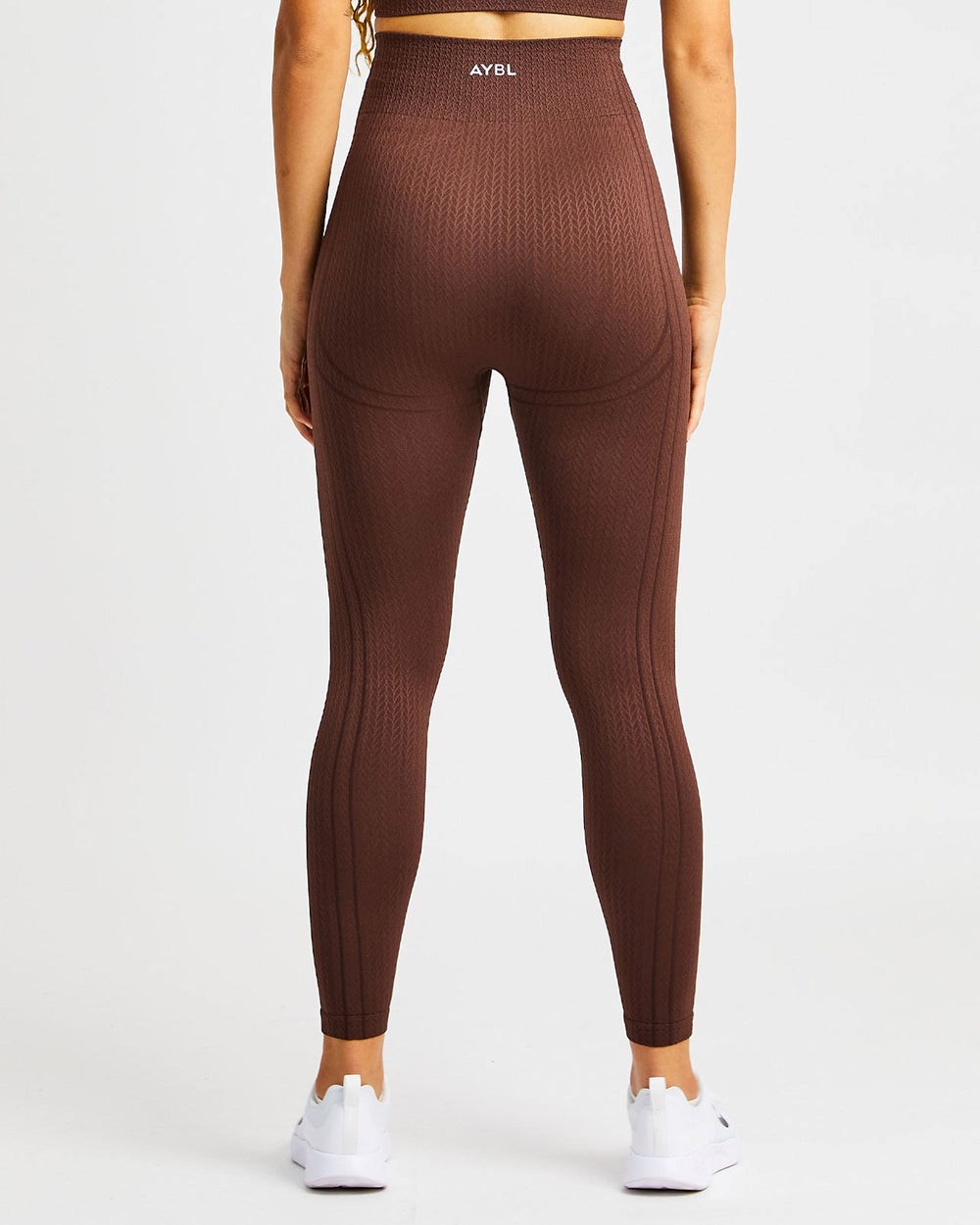 AYBL Luxe Seamless Leggings Hnede | 80JXLVIQP