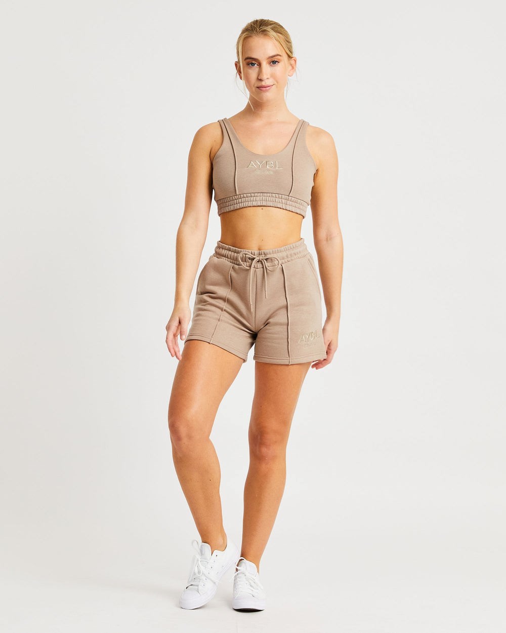 AYBL Luxe Shorts Mocha | 73PHCQVTG