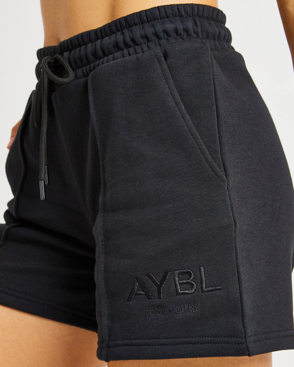 AYBL Luxe Shorts Čierne | 96IQWSHZR