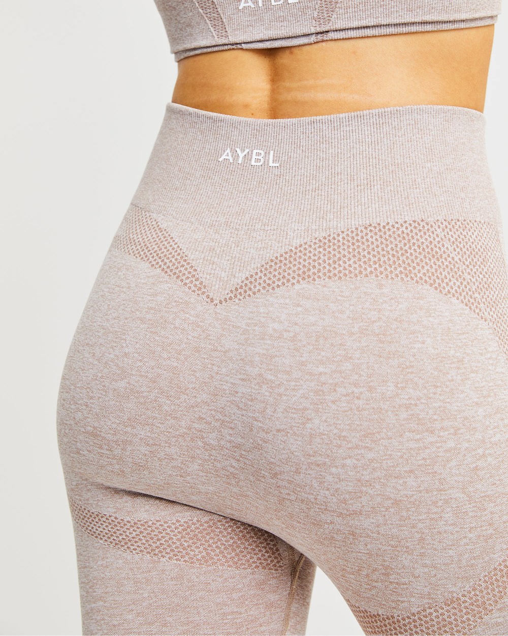 AYBL Motion Seamless Cycling Shorts Béžové | 02EBGNPVH