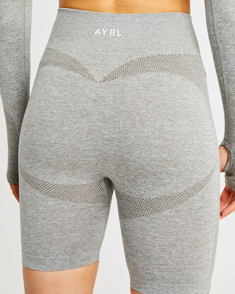 AYBL Motion Seamless Cycling Shorts Hnedožltý | 51LXFZTMD