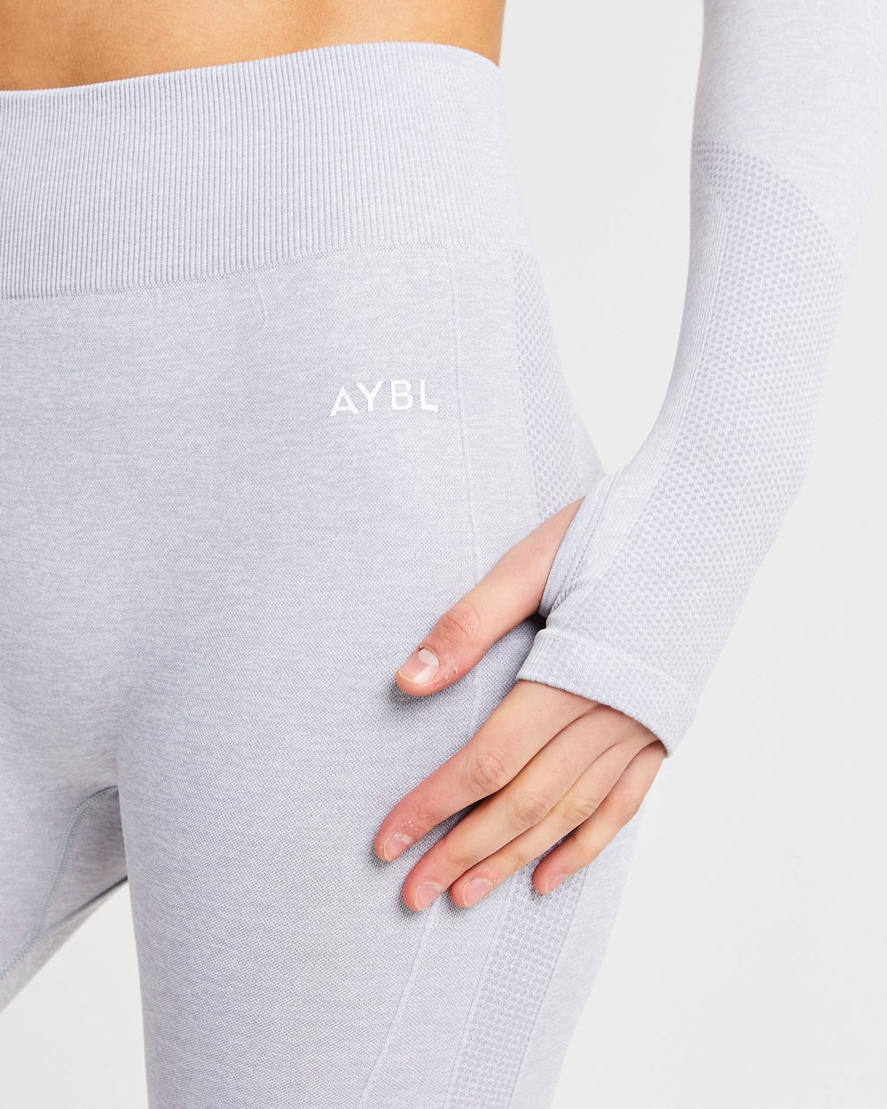 AYBL Motion Seamless Cycling Shorts Svetlo Siva | 06LGHXQUZ