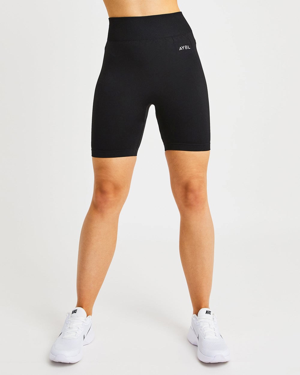 AYBL Motion Seamless Cycling Shorts Čierne | 98OHRJMZI