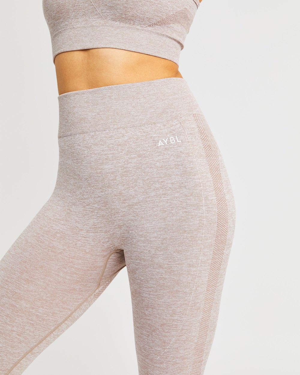 AYBL Motion Seamless Leggings Béžové | 08OAUNQYB