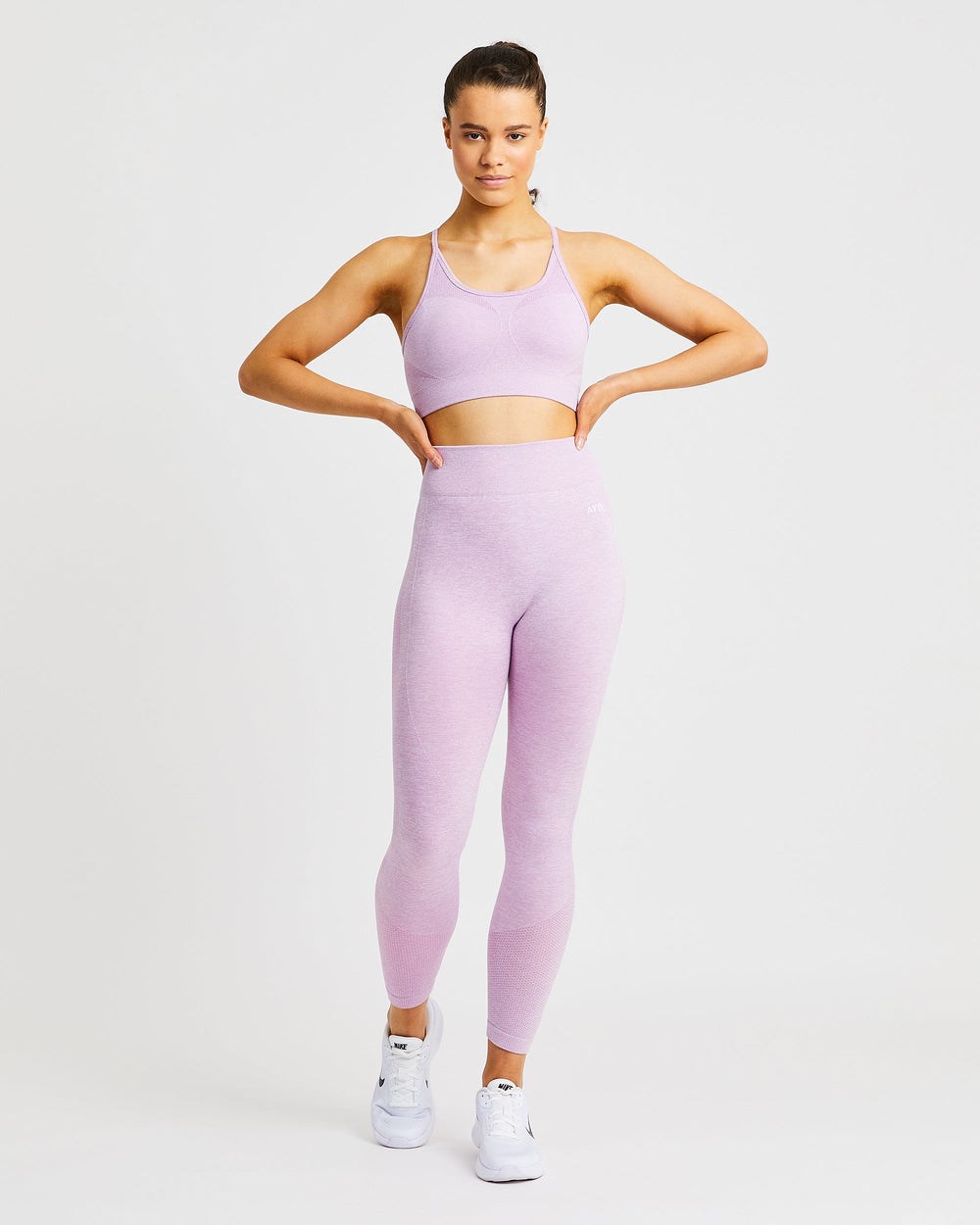 AYBL Motion Seamless Leggings Ruzove | 41SVWDJRA