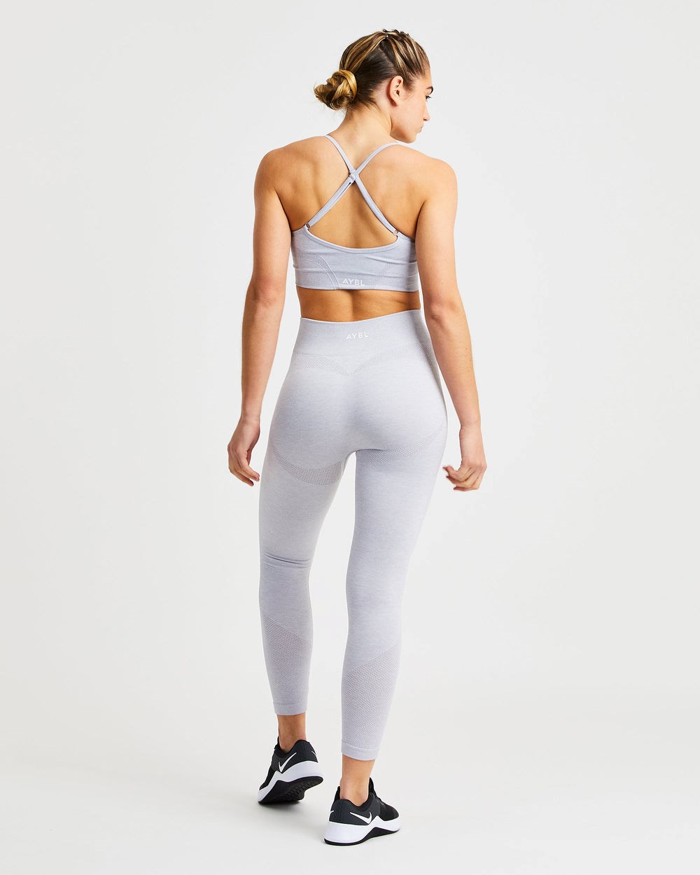 AYBL Motion Seamless Leggings Svetlo Siva | 70TUFOPRV