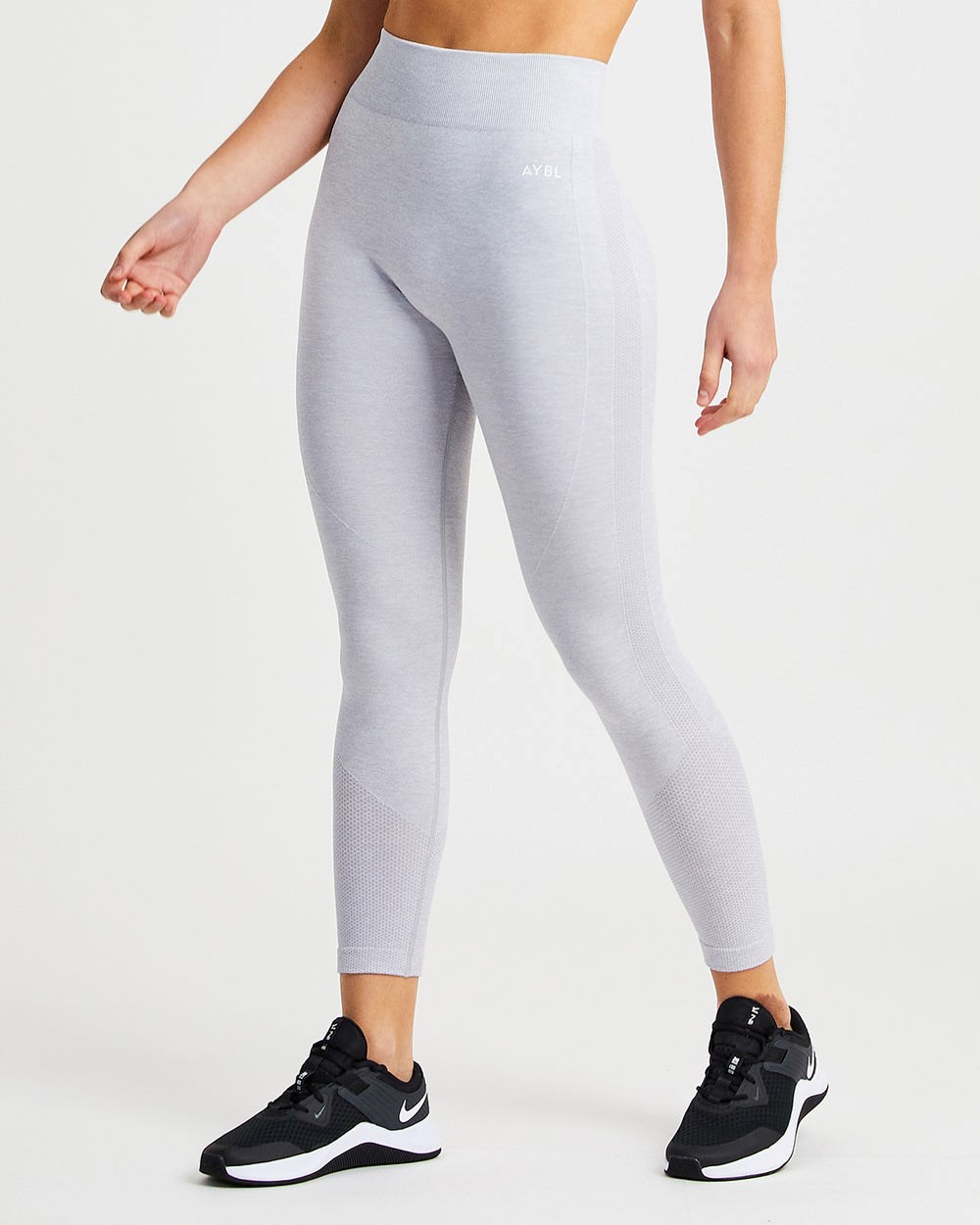 AYBL Motion Seamless Leggings Svetlo Siva | 70TUFOPRV