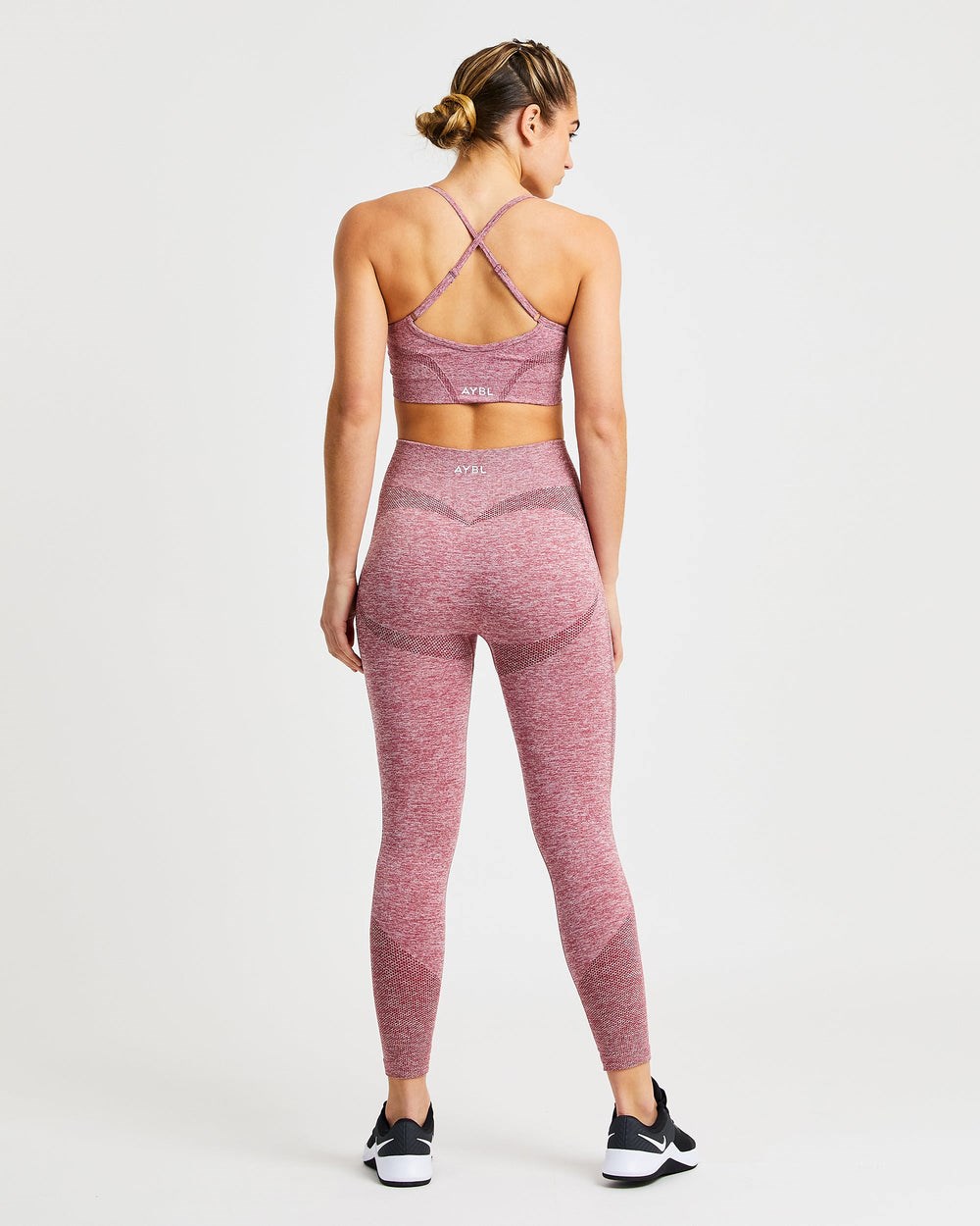 AYBL Motion Seamless Leggings Červené | 59GJHDINX