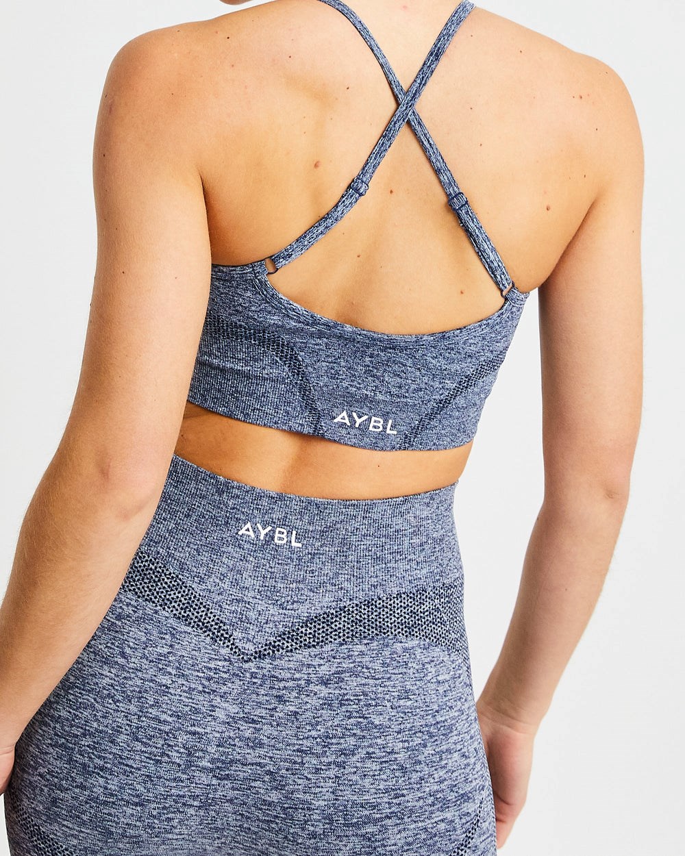 AYBL Motion Seamless Sports Bra Námornícka Modrá | 03RELINYU