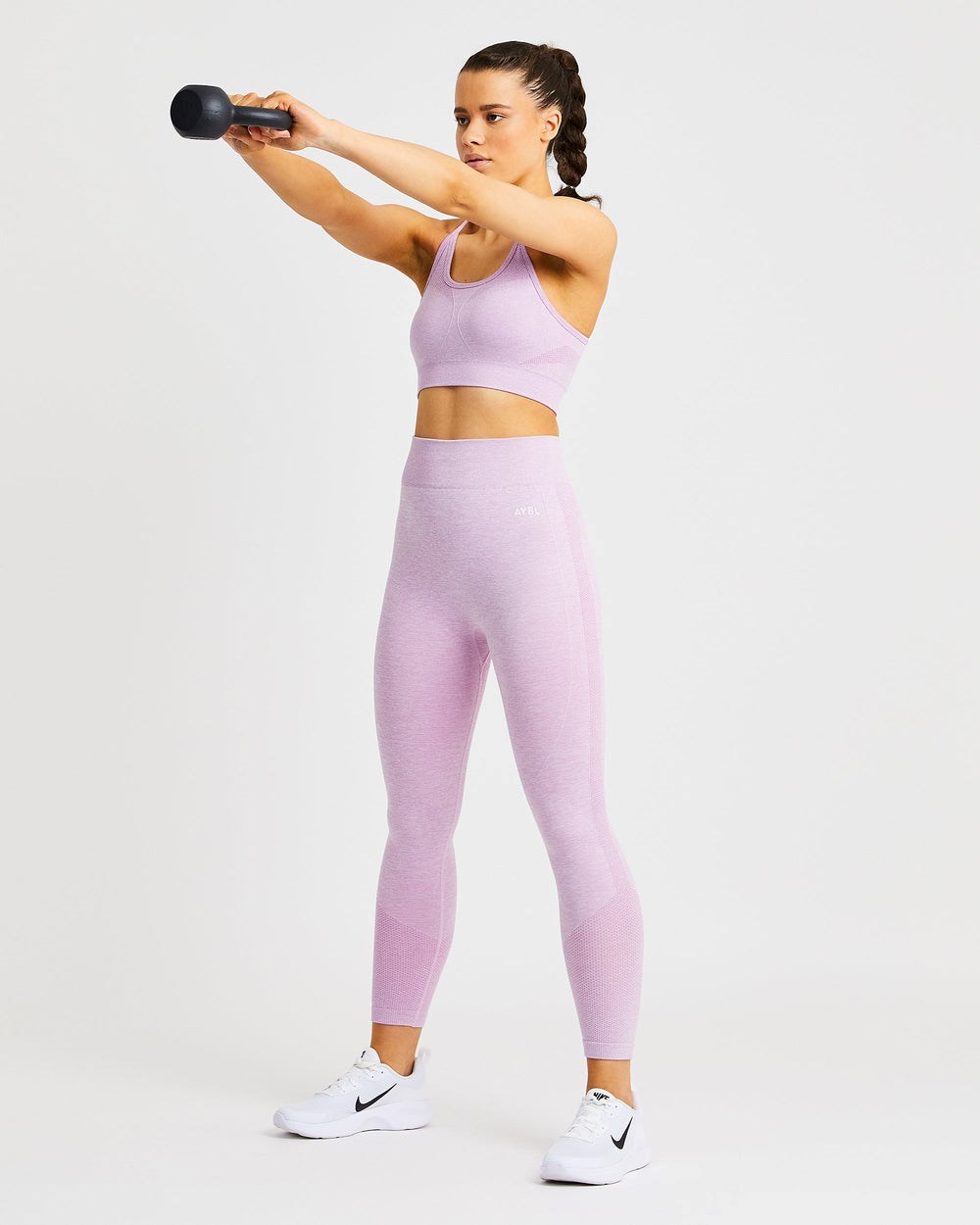 AYBL Motion Seamless Sports Bra Ruzove | 42KSGIOWB