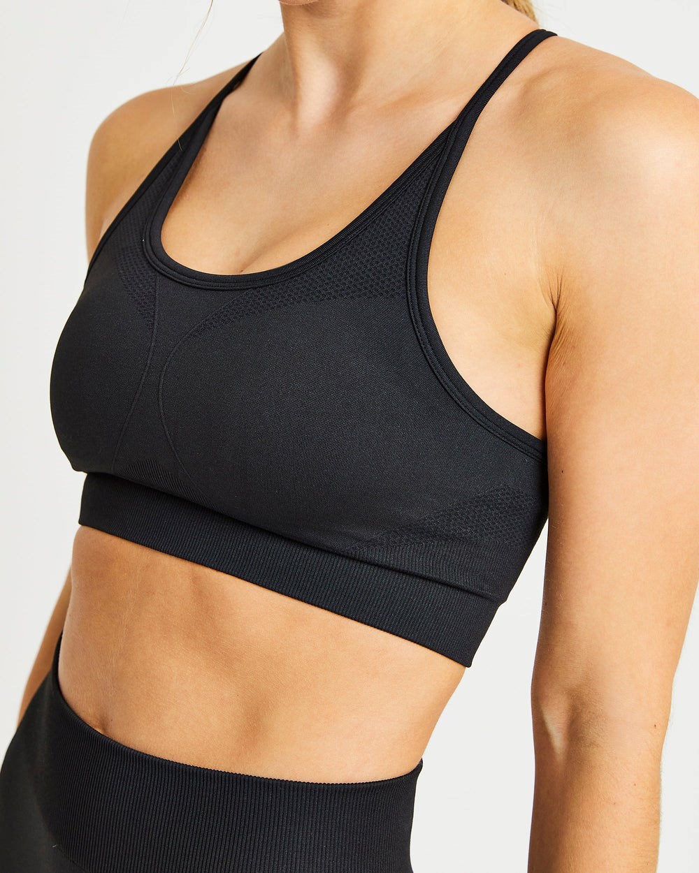 AYBL Motion Seamless Sports Bra Čierne | 04RJYXBCP