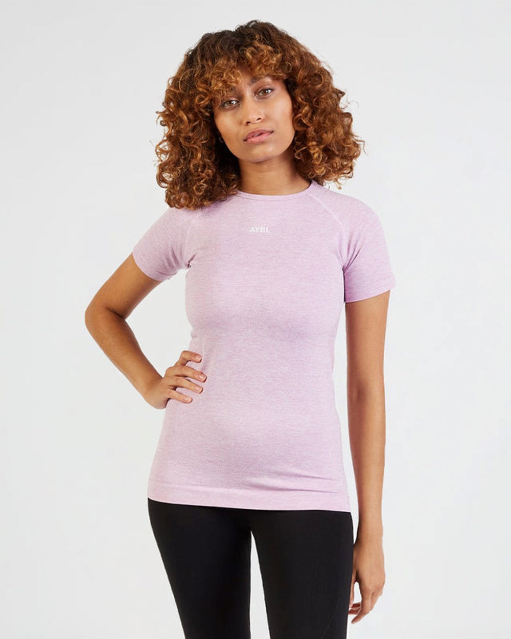 AYBL Motion Seamless T Shirt Ruzove | 62WMNLVPS