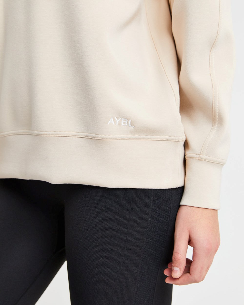 AYBL Oversized Jumper Krém | 15GBXLATI