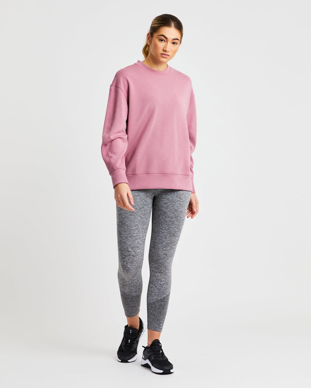 AYBL Oversized Jumper Ruzove Ruzove | 40GPYVALS