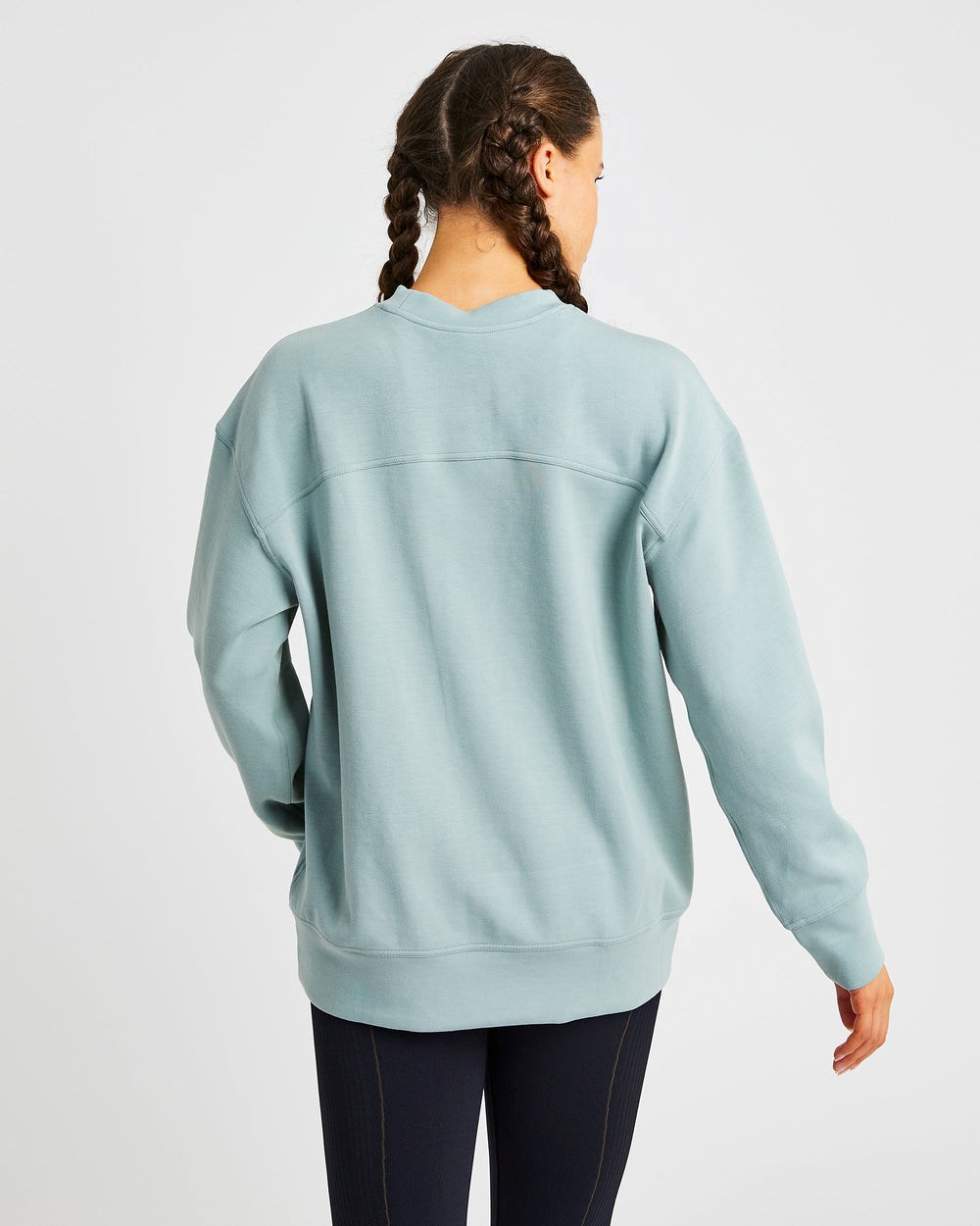 AYBL Oversized Jumper Zelene | 76LXYRQWC