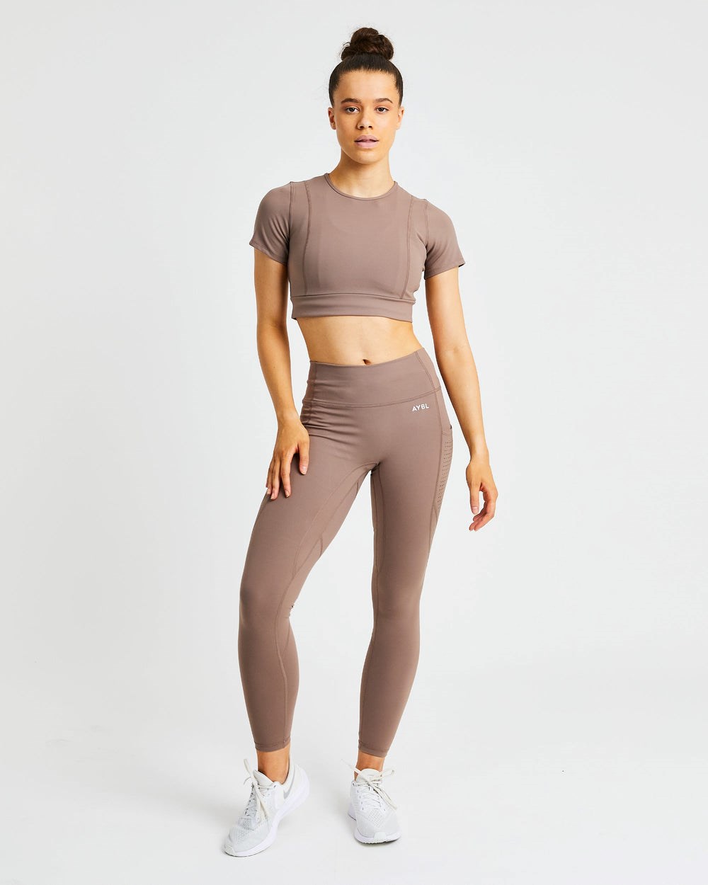 AYBL Pace Crop Top Hnede | 20OREGDMJ