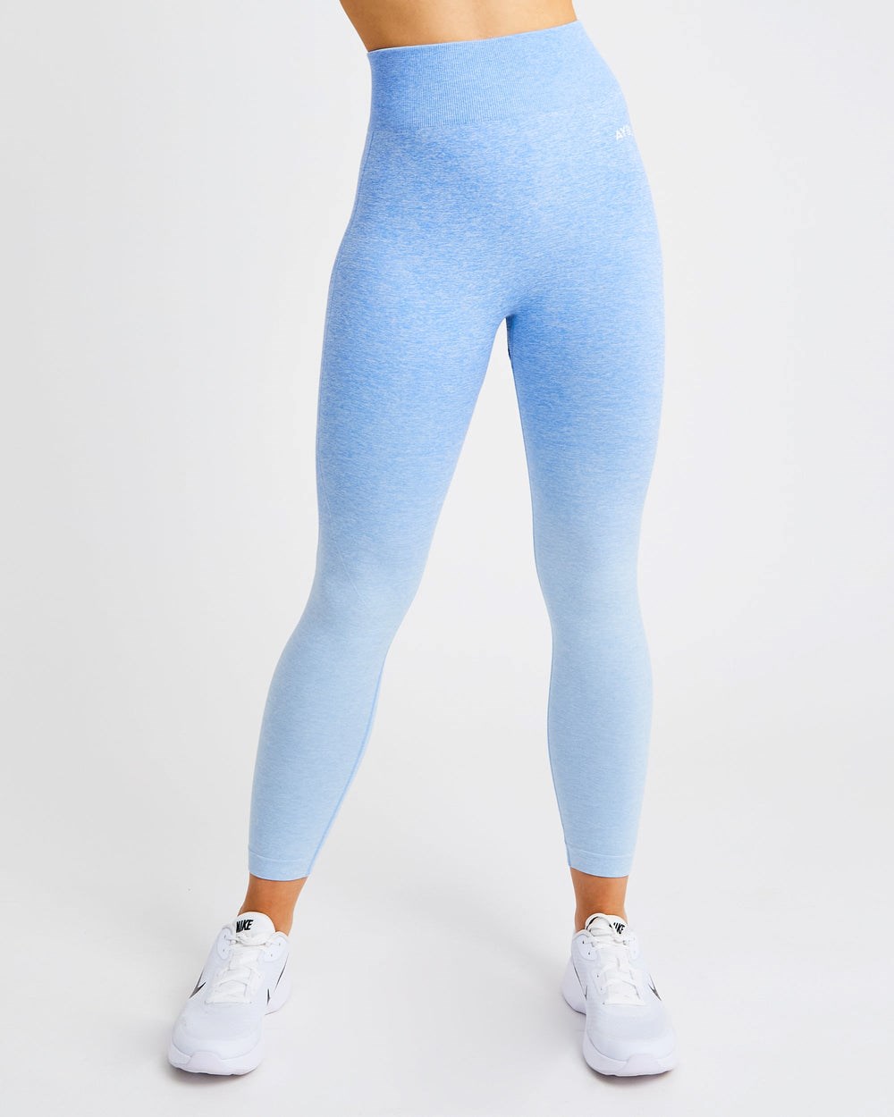 AYBL Pulse Ombré Seamless Leggings Modre | 56FMOWEUK