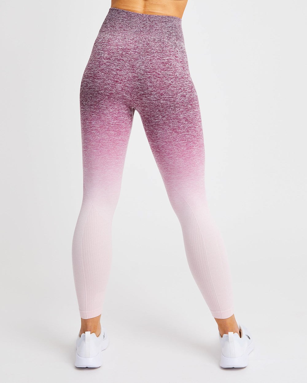 AYBL Pulse Ombré Seamless Leggings Plum | 26DLGCQXS