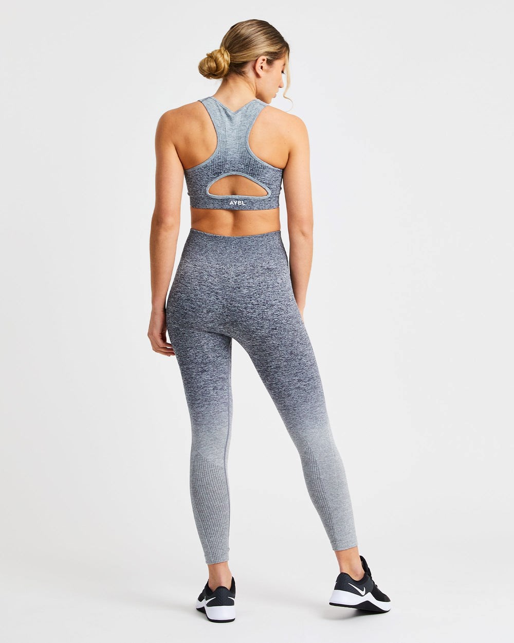 AYBL Pulse Ombré Seamless Leggings Siva | 12IPYJRNX