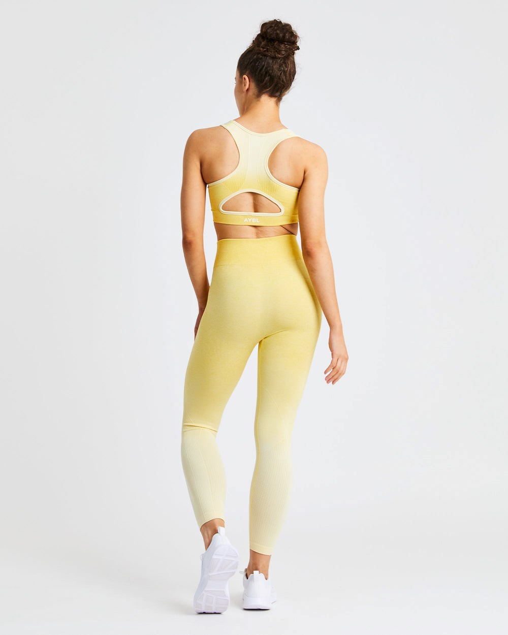 AYBL Pulse Ombré Seamless Leggings Žlté | 04ZYSJTGM