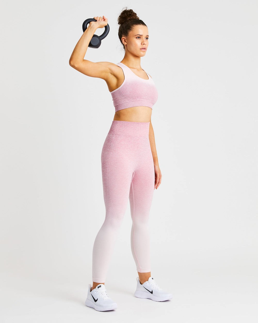 AYBL Pulse Ombré Seamless Sports Bra Ruzove | 34NCWKQJD