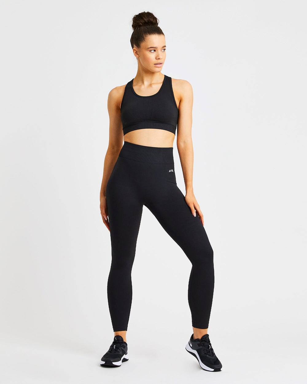 AYBL Pulse Seamless Leggings Čierne | 73HKXTUBG