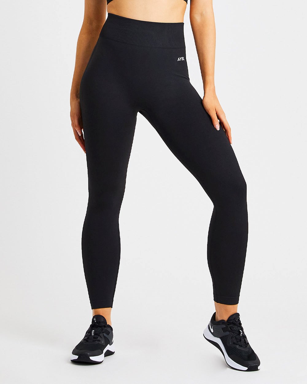 AYBL Pulse Seamless Leggings Čierne | 73HKXTUBG