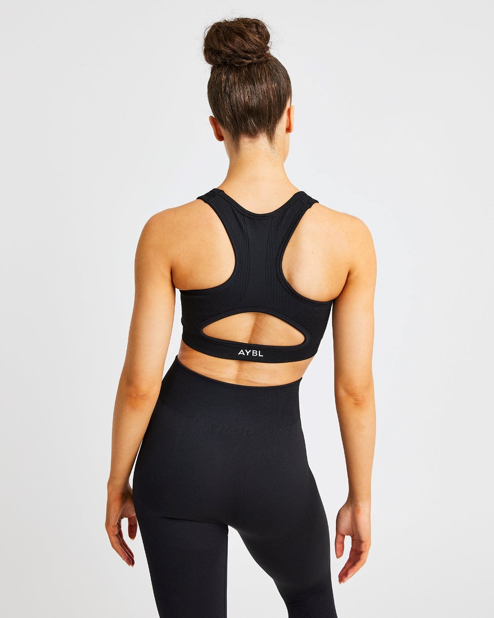 AYBL Pulse Seamless Sports Bra Čierne | 43RGBLWNF