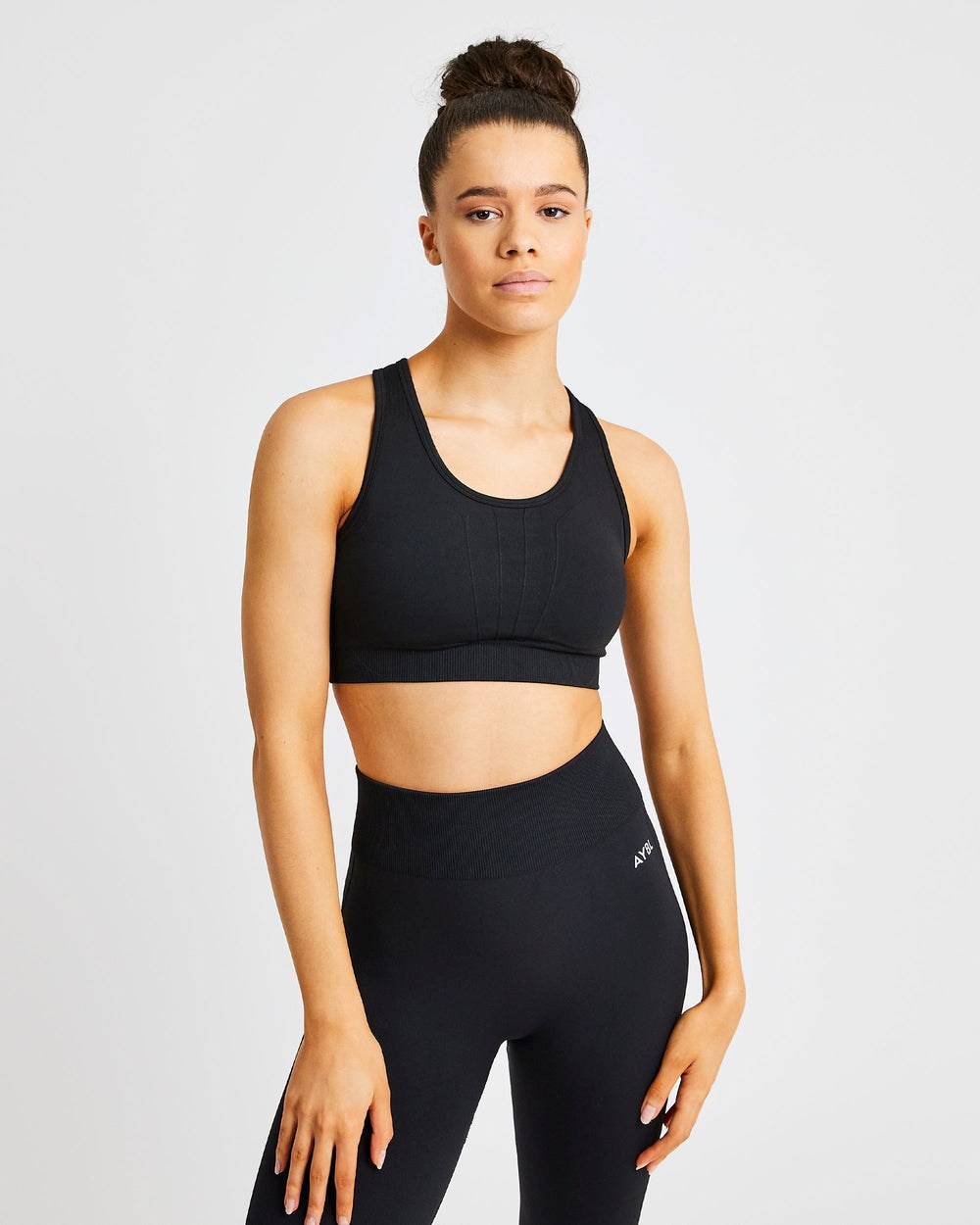 AYBL Pulse Seamless Sports Bra Čierne | 43RGBLWNF