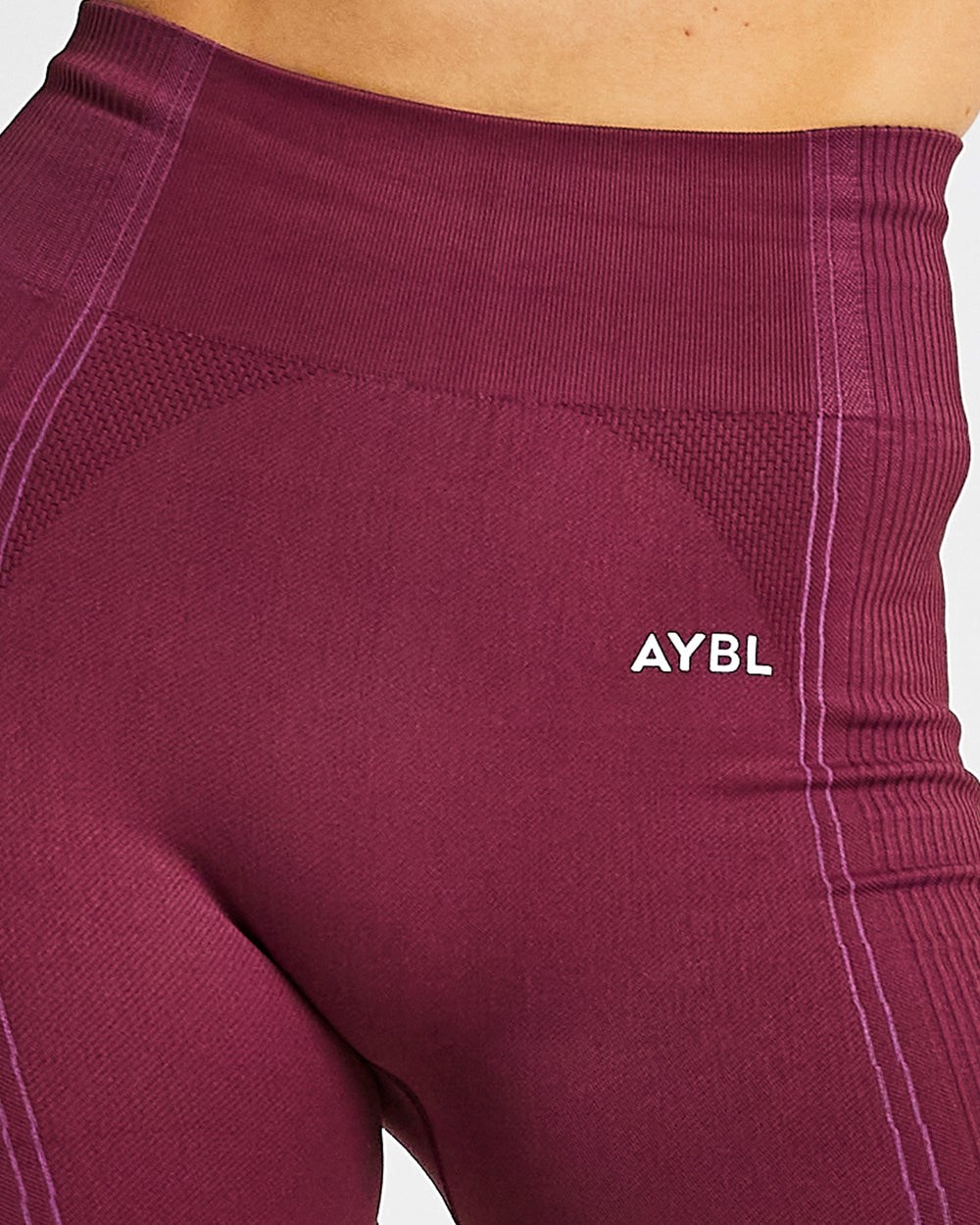 AYBL Reflex Seamless Leggings Plum | 49NAOCUJR