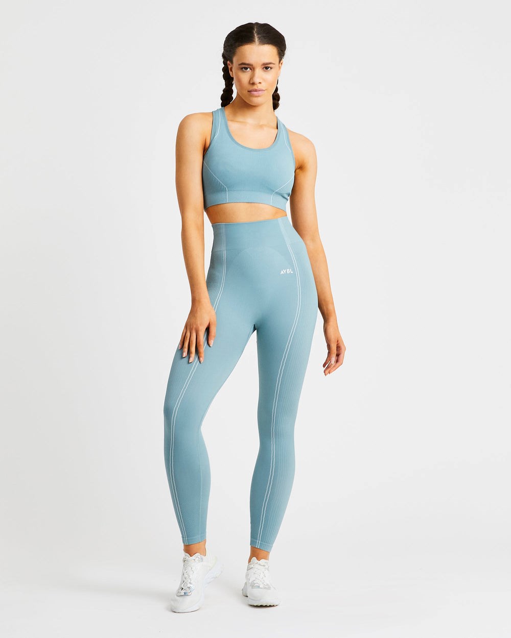 AYBL Reflex Seamless Leggings Teal | 34PLONDKS