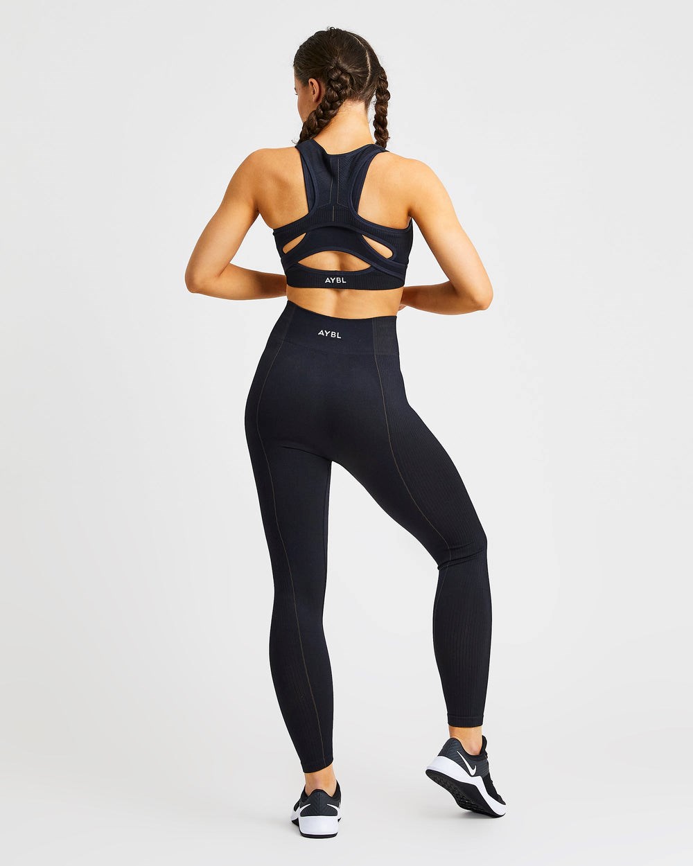 AYBL Reflex Seamless Leggings Čierne | 34SAINZWH