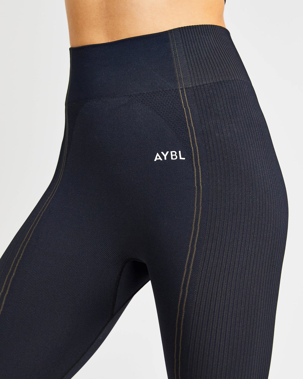 AYBL Reflex Seamless Leggings Čierne | 34SAINZWH