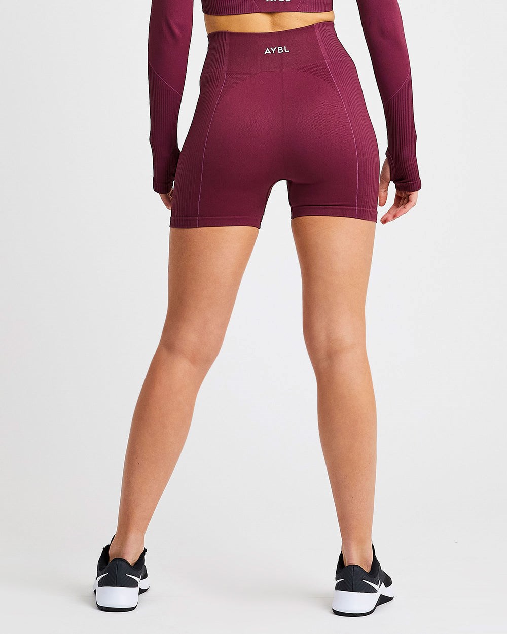 AYBL Reflex Seamless Shorts Plum | 01AICGBNP