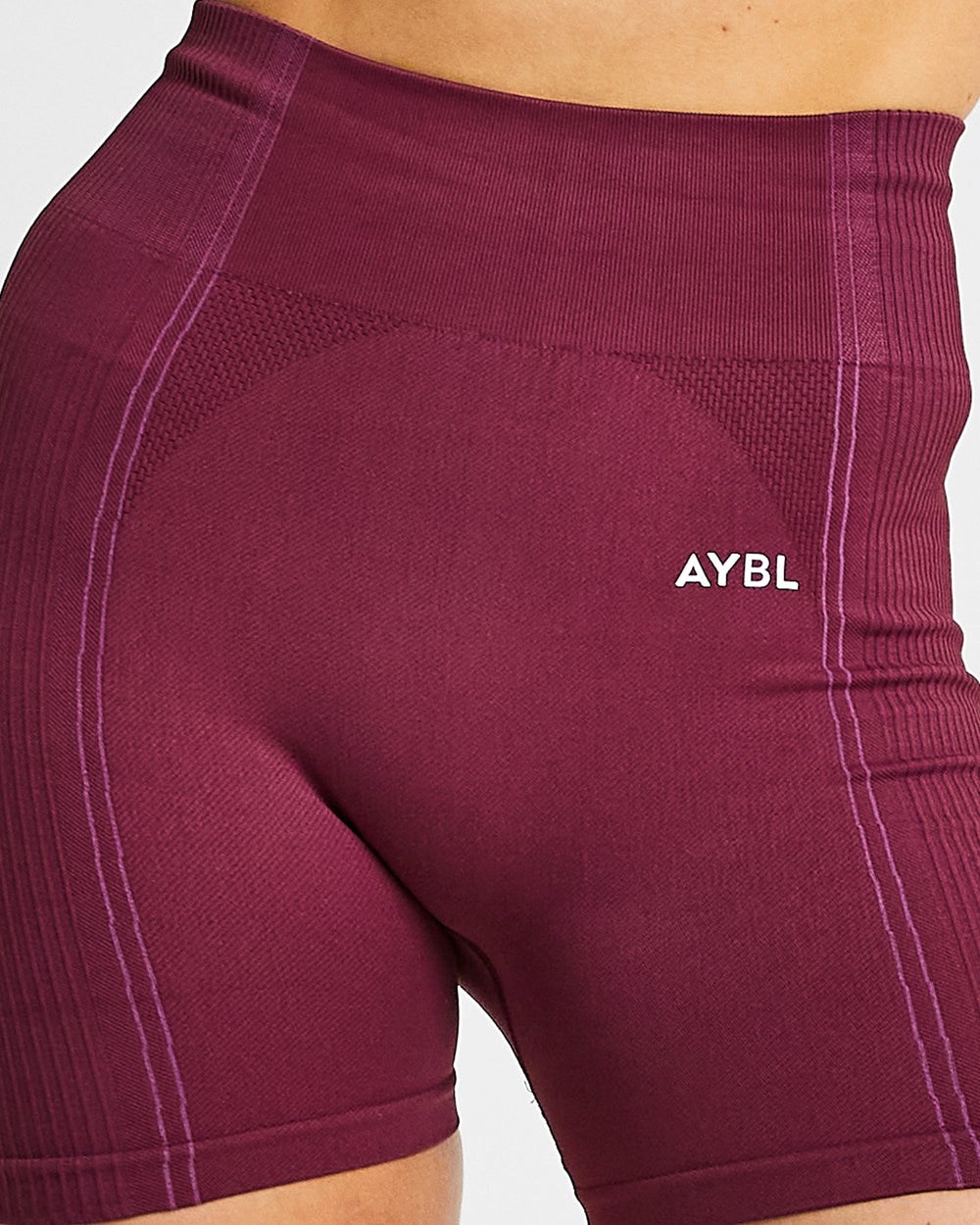 AYBL Reflex Seamless Shorts Plum | 01AICGBNP