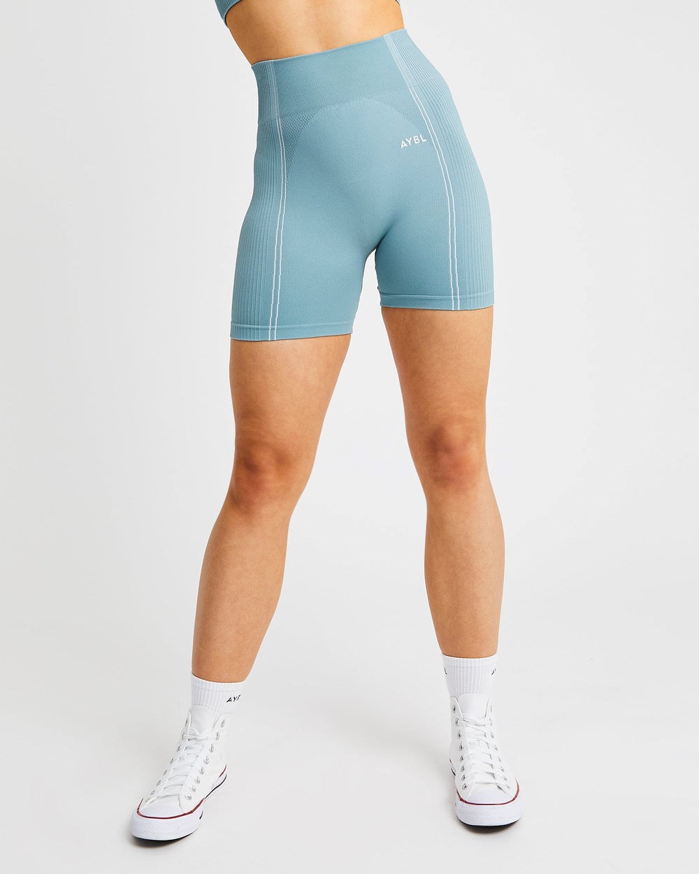 AYBL Reflex Seamless Shorts Teal | 16TONHKYU