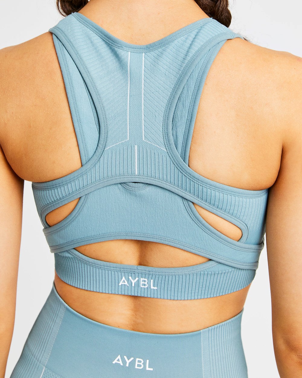 AYBL Reflex Seamless Sports Bra Teal | 15PIJNMRE