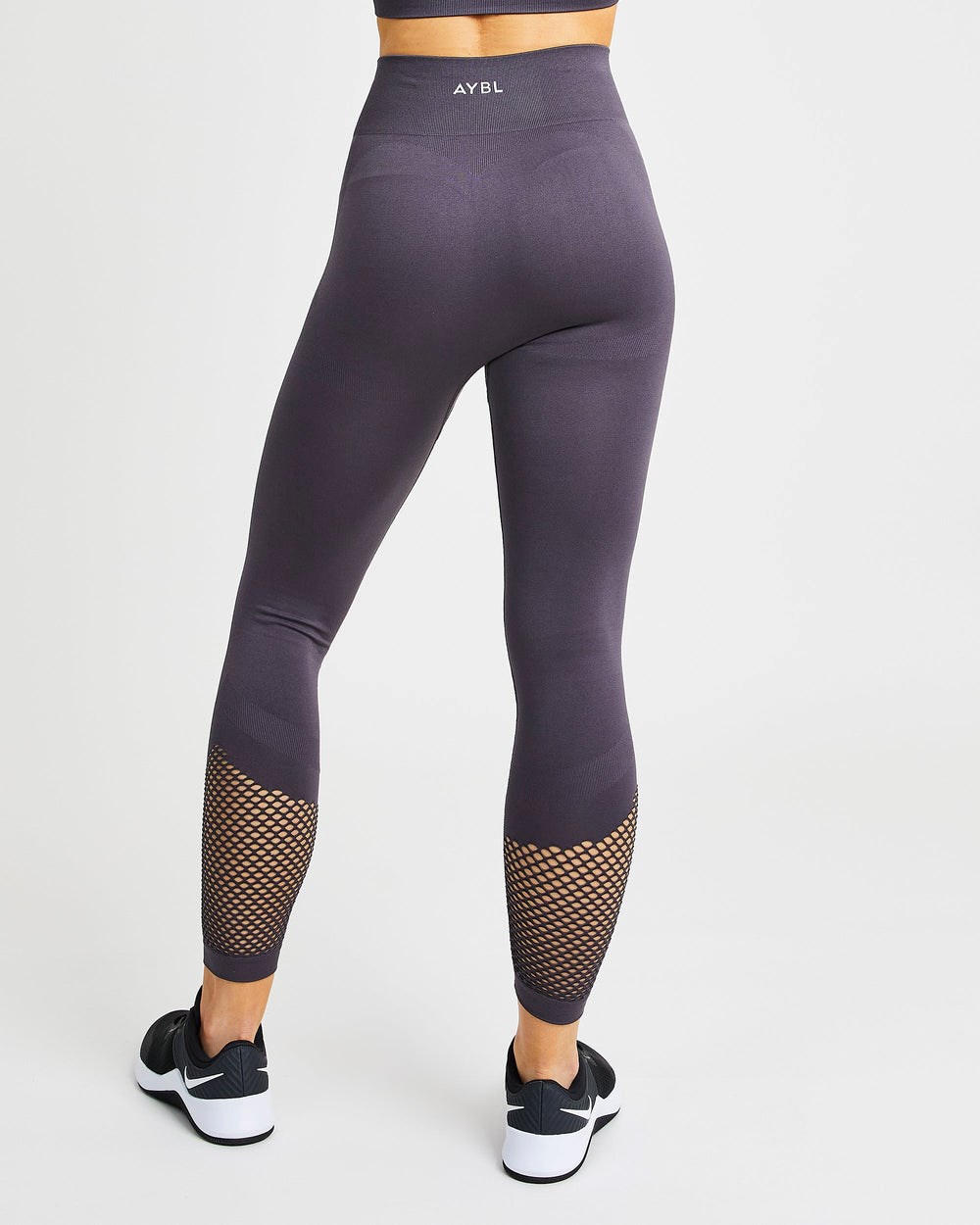 AYBL Reform Seamless Leggings Charcoal | 64ZIFMYGH