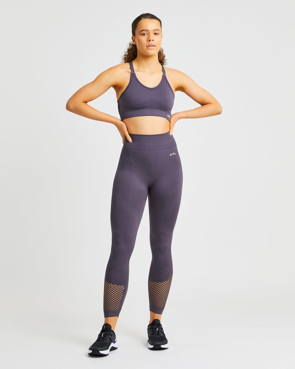 AYBL Reform Seamless Leggings Charcoal | 64ZIFMYGH