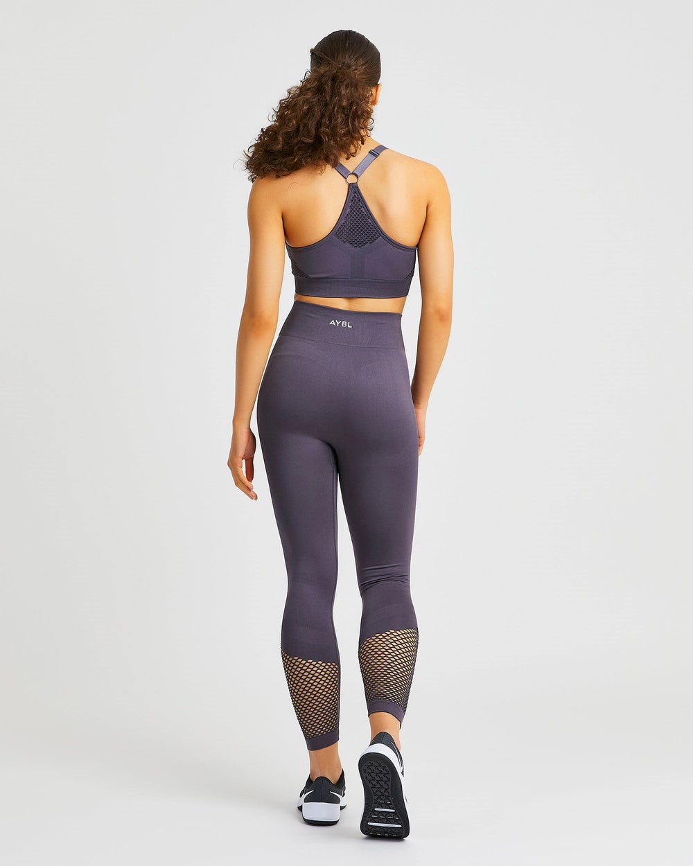 AYBL Reform Seamless Leggings Charcoal | 64ZIFMYGH