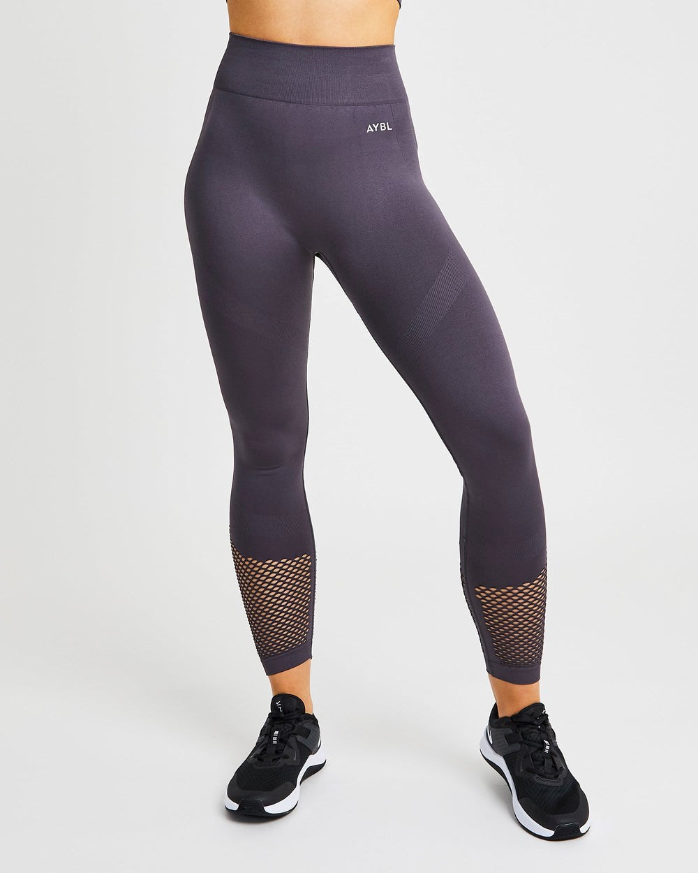 AYBL Reform Seamless Leggings Charcoal | 64ZIFMYGH